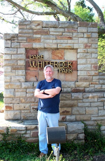 Steven Butler, a.k.a. The Watermelon Kid, at White Rock Lake Park