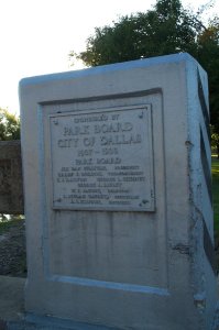 Park Board Bridge Plaque