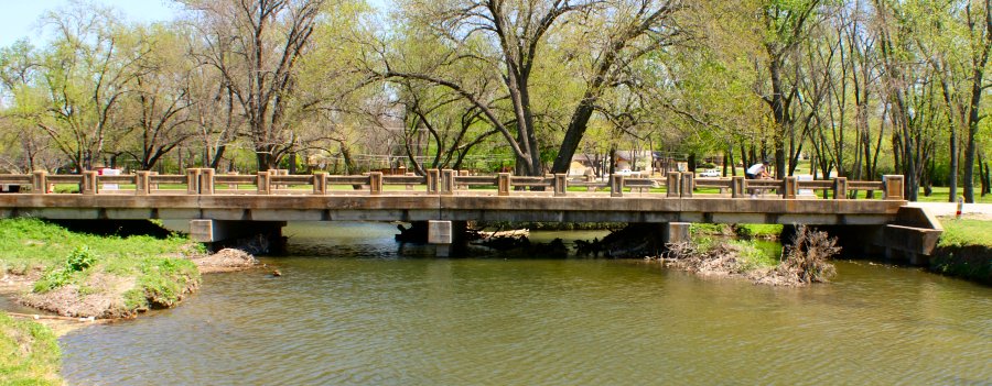 Park Board Bridge over Dixon Branch