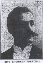 City Engineer J. M. Preston