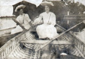 Boating on Bachman's Lake, circa 1905