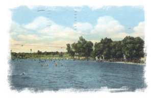 White Rock Bathing Beach, circa 1940