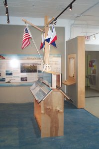 White Rock Lake Museum interior