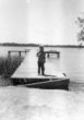 Steven Butler, near Big Thicket, circa 1954