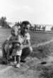 Ray Butler and son Steven, Boy Scout Hill, 1950