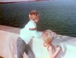 My Sons Benjie and Nathan at White Rock Dam, 1985