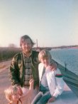 Me and My Sons Benjie and Nathan, White Rock Dam, 1985